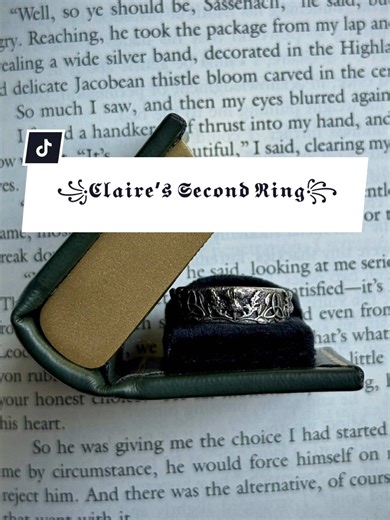 Claire's Outlander-Inspired Wedding Ring Design