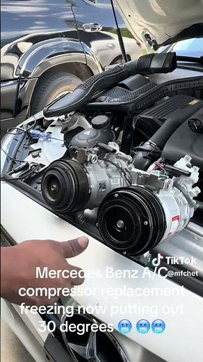 Mercedes-Benz AC compressor replacement @mfchet