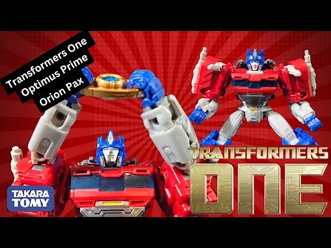 First Look: Brave Commander Optimus Prime Leader Class from Transformers: One by TakaraTomy