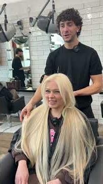 La Magia del Hair Makeover Italiano 🇮🇹\rUn Risultato Da Sogno ✨ Prima vs Dopo#capellibiondi #capelli