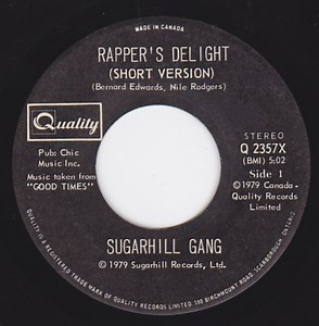 Sugarhill Gang - Rapper's Delight