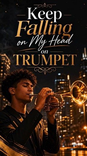 Keep Falling on my Head on #Trumpet with #trumpetsheetmusic #raindropskeepfallingonmyhead