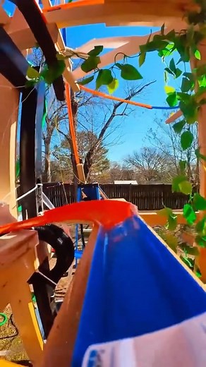 SportsCenter on Instagram: "This Hot Wheels track they made in the backyard is unreal 😳 (via @backyardracing.tv)"