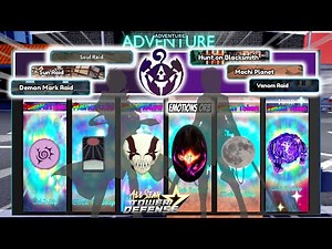 Dark Enchant Raids (6Star META Units) | Solo Gameplay (Speedrun) | Roblox All Star Tower Defense