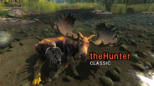 猎人经典（theHunter classic）红羽瀑布 高分驼鹿 狩猎