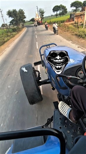 mahindra vs Sonalika 😱#shorts #stunt