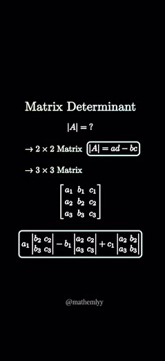 #reelsfbシ #mathshorts #maths #matrix #determinants #education #learn #matrices #fyp #mathstricks | Mathemly | Facebook