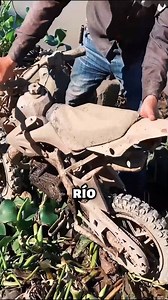 1.9M views · 10K reactions | Renovó y restauró la moto que encontró en el río #restauracion #rio | Sr. Cerebrito | Facebook