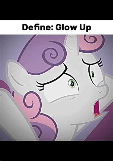 Sweetie Bell | My little pony edit glow up #mlp #mlpedit #mylittleponyfriendshipismagic #sweetiebelle #mylittleponyedit montagem vozes indicador