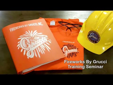 Fireworks By Grucci Training Seminar Video