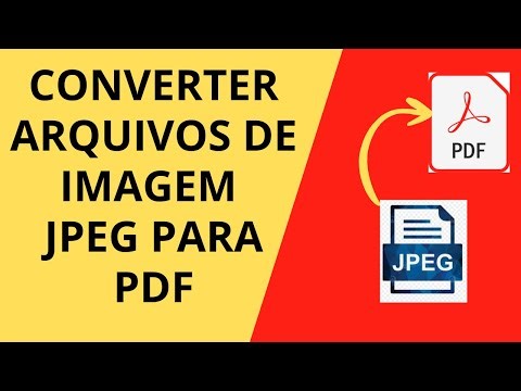 Como Converter Imagem JPEG em PDF Online Passo a Passo Fácil!