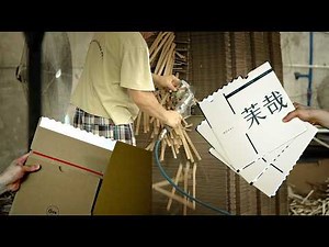 Satisfying Corrugated Box Factory Tour | Cardboard to Carton in Minutes