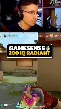 This is Gamesense of 1 Top Radiant (4 - 4) 🏆 valorant live streamer gameplay highlights daily clips