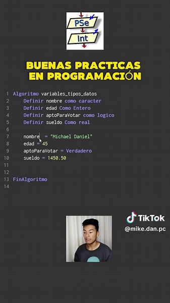 BUENAS PRÁCTICAS EN PROGRAMACIÓN | PSEINT #pseint #cursopseint #pseintdesdecero #programacioin #programming #cursoprogramacion #programacionweb #pseudocodigos