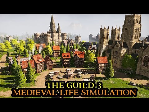 The Guild 3 - Medieval LIFE BUSINESS SIMULATOR Longplay HARDMODE | Strategy Playthrough