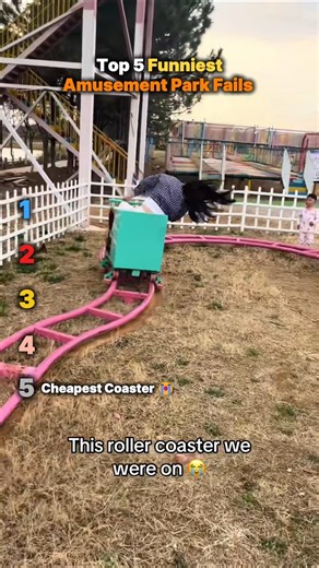 Top 5 Funniest Amusement Park Fails