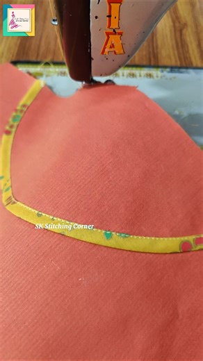 genius trick to sew curvy fabric straps on fabric