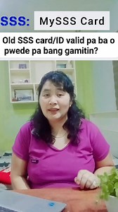 ✅Old SSS id (UMID Card, etc.)Valid pa ba? #sss #sssinfo #oldsssid | Vhie TV