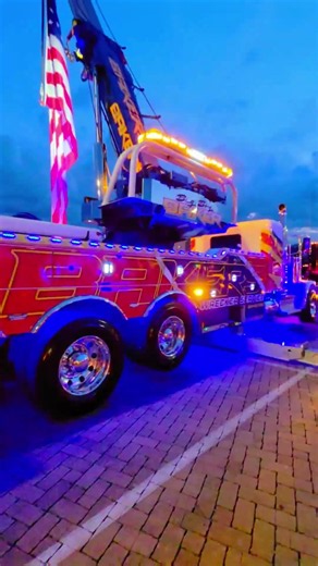 Bakers Wrecker Service at Semi Casual Big Rig Showdown in Pigeon Forge Tennessee
