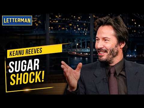 Keanu Reeves Tells Dave About His Hilarious First Acting Job | David Letterman