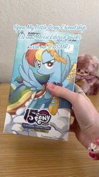 Dare I say I had more fun opening these than pokemon packs 🫢 #mlp #mylittlepony #tradingcards