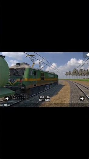 Freight Train Achieve 100 KM/H Speed in ITD3D Gameplay #shortsgameplay