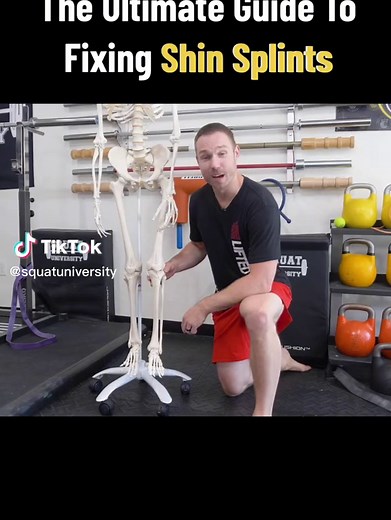 How to fix shin splints. #run #running #shinsplints #basketball #jumping #fitnesstips #physicaltherapy #doctor #doctorsoftiktok