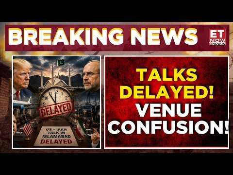 Iran-US Talks Delayed! JD Vance Lands Late in Islamabad | Big Confusion, Venue Not Yet Final