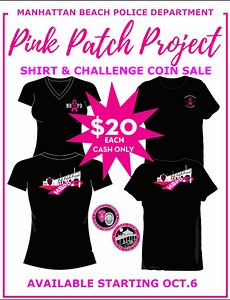MBPD's Pink Patch Project Raises Money For Breast Cancer