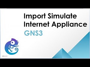 Add Internet Simulate Appliance Gns3