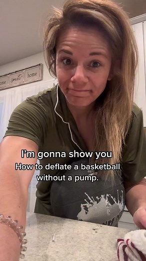 How to Deflate a Basketball Without a Pump