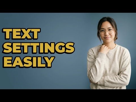 How Do You Change Text Settings In Premiere Pro?