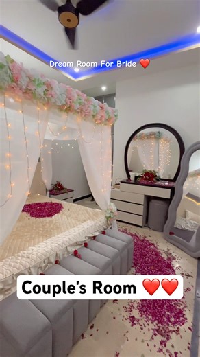 Dream room for brides 😍😍 #bride #bridalroom #homedecor #roomdecor #wedding