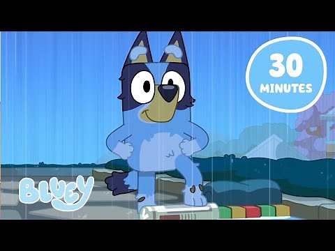 Bluey Moments for a Rainy Day ☔️ 🌧️ | 30 MINUTES | Indoor Fun and Games | Bluey