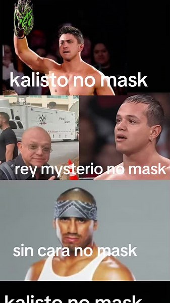 Rey Mysterio Reveals His Face Without a Mask