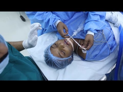 Giving Anesthesia for 11 year old Girl