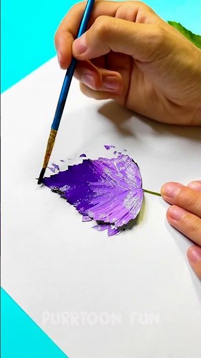 🍃🦋 Simple Leaf Butterfly Art! Nature's Easy Drawing Magic! 🎨✨