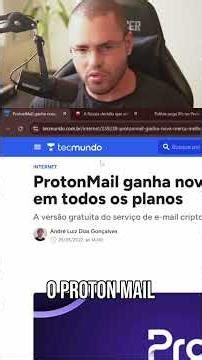 Proton Mail: O "Fim" do Anonimato Online Revelado #shorts
