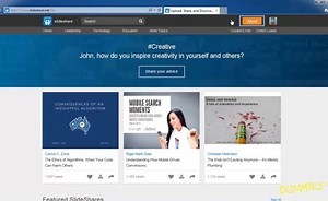 Uploading a Presentation to SlideShare