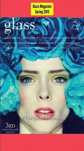 Coco Rocha is on the cover of magazines #majalahindonesia #cocorocha #magazinecover #covermodel