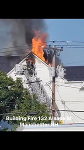 Video from the 2ND SLARM Building Fire at 132 Alsace st in Manchester NH. Video courtesy Danielle | NH News Now