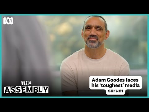 Interview highlights with Australian football star Adam Goodes | The Assembly | ABC iview