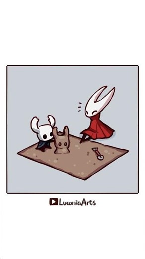 Perfectly normal sibling play time #silksong #hollowknightsilksong #silksonghornet #hornet #meme