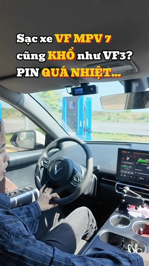 Sạc xe VF MPV 7 pin quá nhiệt #vinfast