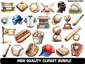 Baseball SVG Bundle – Editable Baseball Graphics for Shirts, Tumblers & Decals – Baseball Clipart - Etsy