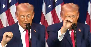 Trump busts out weird sound effects in autopen rant — and admits to having used autopen