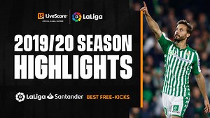 Lionel Messi ☝️ Dani Parejo 🙌 Sergio Canales 👏 Here are the LiveScore 360Replay best free-kicks from LaLiga in 2019/20 🎯🔥 | LiveScore