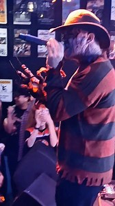 A Nightmare on 80s Street rock 🤘 how can we get these guys to the display! #horrorfan #80shorror #80srock | Wilkes Family Halloween Displays