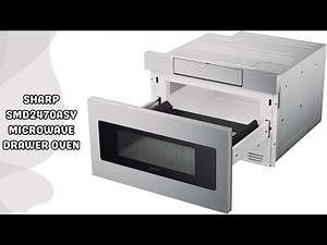 SHARP SMD2470ASY Microwave Drawer Oven | Hands-Free Automatic Drawer System | Key Features