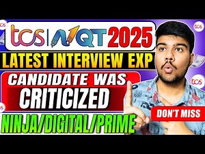 🚨TCS NQT 2025 Latest Interview experience: Recursion & Sliding Window Que's Asked!